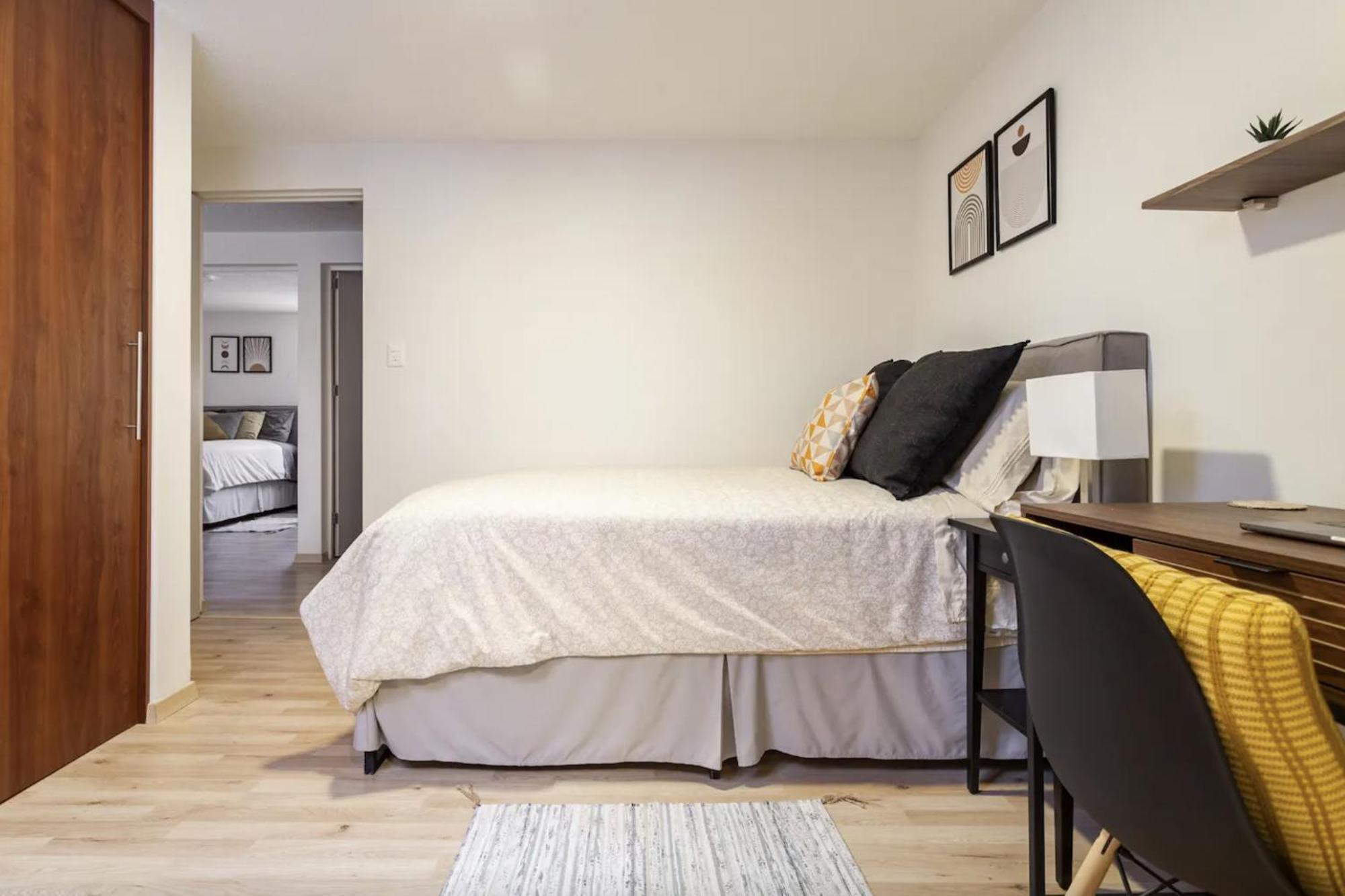 Bedroom With Private Bathroom In Roma Norte In Mexico-stad Buitenkant foto